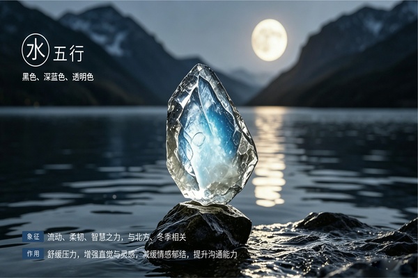 星球糖五行能量可视化